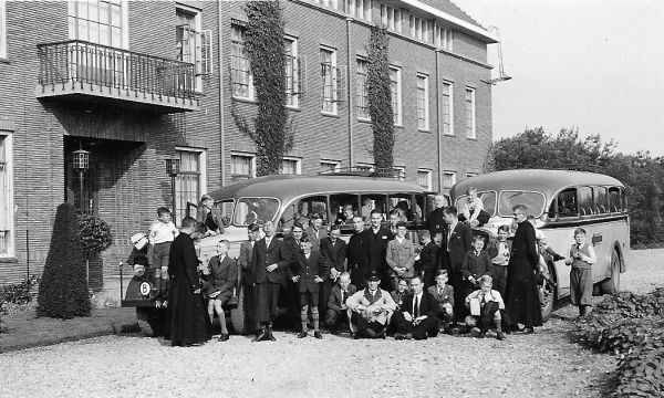 vertrek schoolreis 1938